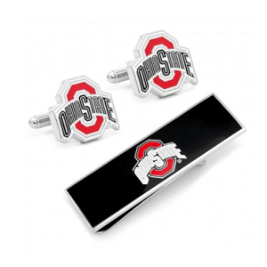 Ohio State University Cufflinks and Money Clip Gift Set